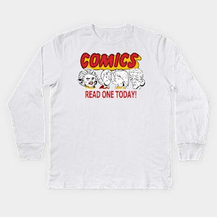 Comics Read One Today (Golden Girls Edit.) Kids Long Sleeve T-Shirt